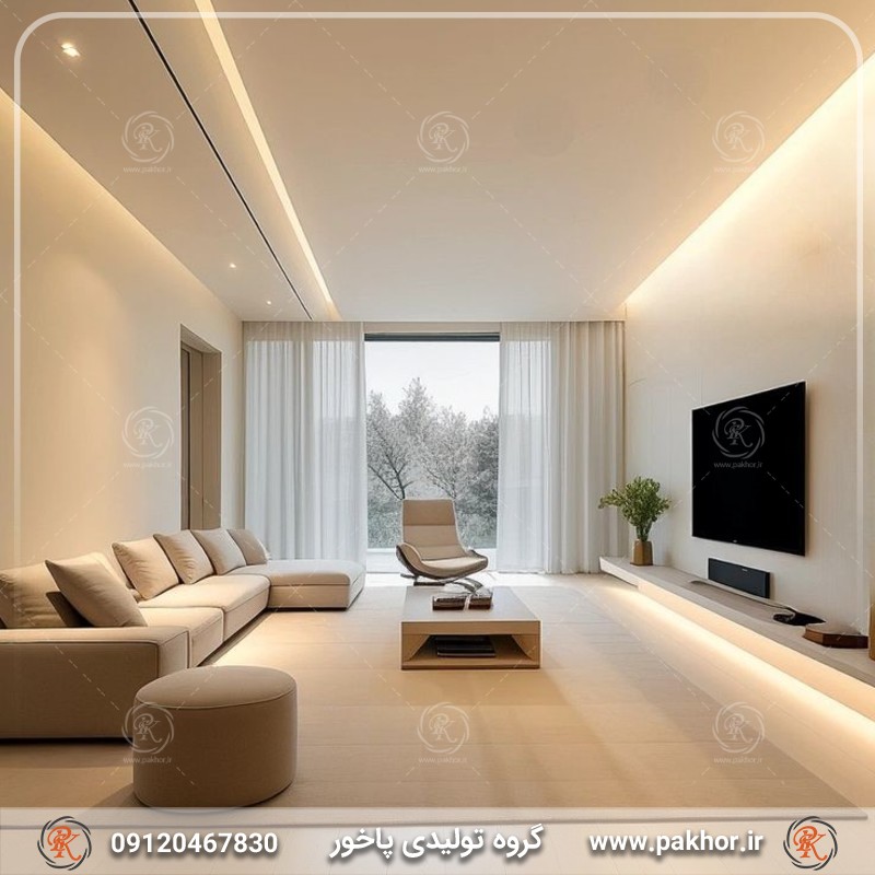 نحوه نصب پروفیل لاین نوری در فضاهای کوچک